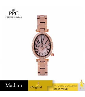 นาฬิกาข้อมือ PARIS POLO CLUB PPC-EA09-RG-LPK OVALE WANDER NO. ROSEGOLD / LIGHT PINK	