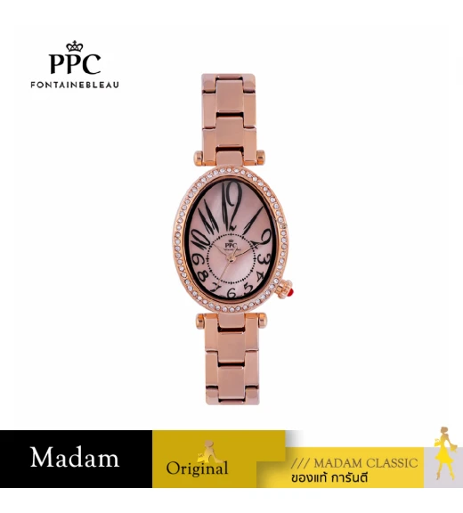 นาฬิกาข้อมือ PARIS POLO CLUB PPC-EA09-RG-LPK OVALE WANDER NO. ROSEGOLD / LIGHT PINK นาฬิกาข้อมือ PARIS POLO CLUB PPC-EA09-RG-LPK OVALE WANDER NO. ROSEGOLD / LIGHT PINK