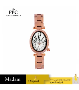นาฬิกาข้อมือ PARIS POLO CLUB PPC-EA09-RG-WE OVALE WANDER NO. ROSEGOLD / WHITE	