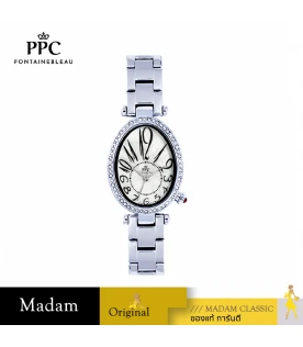 นาฬิกาข้อมือ PARIS POLO CLUB PPC-EA09-WE OVALE WANDER NO. WHITE	