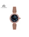 นาฬิกาข้อมือ PPC FONTAINEBLEAU PPC-EB01-RG-BK ÉTOILE DIAMOND SWEAVE DATE 28 MM,ROSEGOLD / BLACK