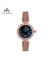 นาฬิกาข้อมือ PPC FONTAINEBLEAU PPC-EB01-RG-BK ÉTOILE DIAMOND SWEAVE DATE 28 MM,ROSEGOLD / BLACK