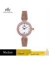 นาฬิกาข้อมือ PPC FONTAINEBLEAU PPC-EB01-RG-WE ÉTOILE DIAMOND SWEAVE DATE 28 MM,ROSEGOLD / WHITE