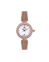 นาฬิกาข้อมือ PPC FONTAINEBLEAU PPC-EB01-RG-WE ÉTOILE DIAMOND SWEAVE DATE 28 MM,ROSEGOLD / WHITE