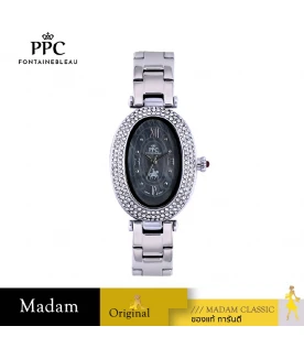นาฬิกาข้อมือ PPC FONTAINEBLEAU PPC-EB06-BK OVALE ROMANS ARENA 25 MM,BLACK