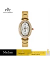 WATCH PPC FONTAINEBLEAU PPC-EB06-GD-WE OVALE ROMANS ARENA 25 MM,GOLD / WHITE