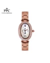 นาฬิกาข้อมือ PPC FONTAINEBLEAU PPC-EB06-RG-WE OVALE ROMANS ARENA 25 MM,ROSEGOLD / WHITE