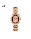 นาฬิกาข้อมือ PPC FONTAINEBLEAU PPC-EB07-RG OVALE MODERN DATE 26 MM,ROSEGOLD