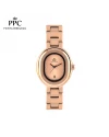 นาฬิกาข้อมือ PPC FONTAINEBLEAU PPC-EB07-RG OVALE MODERN DATE 26 MM,ROSEGOLD
