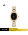 นาฬิกาข้อมือ PPC FONTAINEBLEAU PPC-EB07-SGD-BK OVALE MODERN DATE 26 MM,SILVER GOLD / BLACK