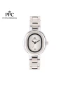 นาฬิกาข้อมือ PPC FONTAINEBLEAU PPC-EB07-WE OVALE MODERN DATE 26 MM,WHITE