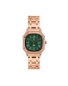 นาฬิกาข้อมือ PPC FONTAINEBLEAU PPC-EC01-RG-RGN CHARLES ROMANS CLASSIC 30 MM,ROSEGOLD / GREEN