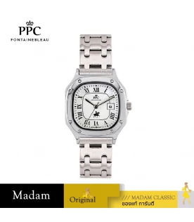 นาฬิกาข้อมือ PPC FONTAINEBLEAU PPC-EC01-WE CHARLES ROMANS CLASSIC 30 MM,WHITE
