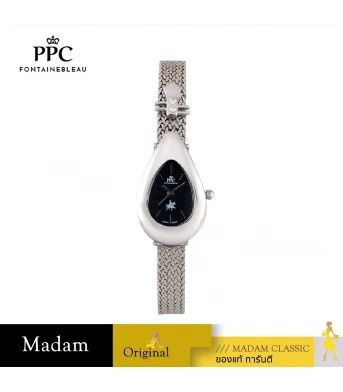"นาฬิกาข้อมือ PPC FONTAINEBLEAU PPC-EC04-BK CANNES TEARA 23 MM,BLACK "
