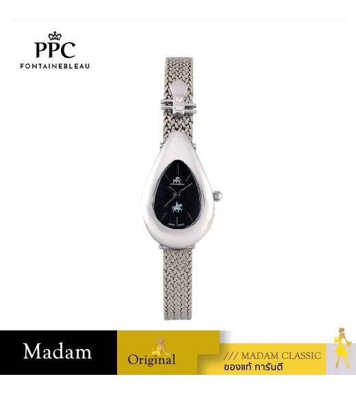"นาฬิกาข้อมือ PPC FONTAINEBLEAU PPC-EC04-BK CANNES TEARA 23 MM,BLACK "