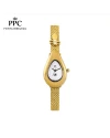 "นาฬิกาข้อมือ PPC FONTAINEBLEAU PPC-EC04-GD-WE CANNES TEARA 23 MM,GOLD / WHITE "	