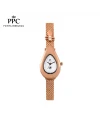 นาฬิกาข้อมือ PPC FONTAINEBLEAU PPC-EC04-RG-WE CANNES TEARA 23 MM, ROSEGOLD / WHITE