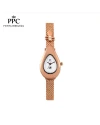 นาฬิกาข้อมือ PPC FONTAINEBLEAU PPC-EC04-RG-WE CANNES TEARA 23 MM, ROSEGOLD / WHITE