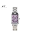 นาฬิกาข้อมือ PPC FONTAINEBLEAU PPC-EC07-LIC DORÉE ROMANS LUXE DATE 23 MM,LILAC