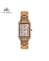 นาฬิกาข้อมือ PPC FONTAINEBLEAU PPC-EC07-RG DORÉE ROMANS LUXE DATE 23 MM,ROSEGOLD