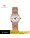 นาฬิกาข้อมือ PPC FONTAINEBLEAU PPC-EC08-RG-WE LE BRETON MODERN DIAMOND DATE 32 MM,ROSEGOLD / WHITE