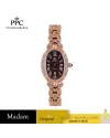 นาฬิกาข้อมือ PPC FONTAINEBLEAU PPC-EC10-RG-BR OVALE MERIFIN DATE 25 MM,ROSEGOLD / BROWN