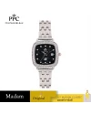 นาฬิกาข้อมือ PPC FONTAINEBLEAU PPC-EC11-BK DORÉE DIAMOND SHIELD DATE 28 MM,BLACK