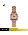 นาฬิกาข้อมือ PPC FONTAINEBLEAU PPC-EC11-RG-LPK DORÉE DIAMOND SHIELD DATE 28 MM,ROSEGOLD / LIGHT PINK