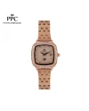 "นาฬิกาข้อมือ PPC FONTAINEBLEAU PPC-EC11-RG  DORÉE DIAMOND SHIELD DATE 28 MM,ROSEGOLD"