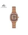 "นาฬิกาข้อมือ PPC FONTAINEBLEAU PPC-EC11-RG  DORÉE DIAMOND SHIELD DATE 28 MM,ROSEGOLD"