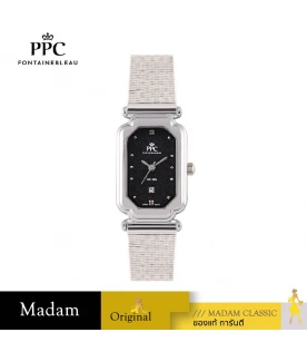 นาฬิกาข้อมือ PPC FONTAINEBLEAU PPC-EC12-BK DORÉE CLASSIC LUXE DATE 22.5 MM,BLACK