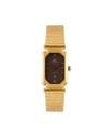 นาฬิกาข้อมือ PPC FONTAINEBLEAU PPC-EC12-GD-BR DORÉE CLASSIC LUXE DATE 22.5 MM,GOLD / BROWN