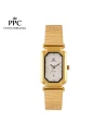 นาฬิกาข้อมือ PPC FONTAINEBLEAU PPC-EC12-GD-WE DORÉE CLASSIC LUXE DATE 22.5 MM,GOLD / WHITE