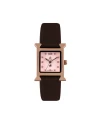 นาฬิกาข้อมือ PPC FONTAINEBLEAU PPC-EC13-BR-RLP DORÉE CLASSIC H 22.5 MM,BROWN / ROSEGOLD LIGHT PINK