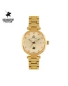 นาฬิกาข้อมือ PPC FONTAINEBLEAU PPC-EC14-GD JOAN MODERN DIAMOND DATE 34 MM,GOLD