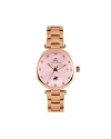 นาฬิกาข้อมือ PPC FONTAINEBLEAU PPC-EC14-RG-LPK JOAN MODERN DIAMOND DATE 34 MM,ROSEGOLD / LIGHT PINK