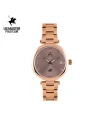 นาฬิกาข้อมือ PPC FONTAINEBLEAU PPC-EC14-RG-ORS JOAN MODERN DIAMOND DATE 34 MM,ROSEGOLD / OLD ROSE