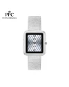 นาฬิกาข้อมือ PPC FONTAINEBLEAU PPC-EC15-WE DORÉE LINEA DATE 30 MM,WHITE