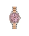 นาฬิกาข้อมือ PPC FONTAINEBLEAU PPC-ED01-SRG-PK ÉTOILE ROMANS CLASSIC 36 MM,SILVER ROSEGOLD / PINK