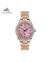 นาฬิกาข้อมือ PPC FONTAINEBLEAU PPC-ED01-SRG-PK ÉTOILE ROMANS CLASSIC 36 MM,SILVER ROSEGOLD / PINK