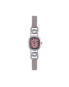 นาฬิกาข้อมือ PPC FONTAINEBLEAU PPC-ED03-PK OVALE ROMAN CLASSIC DATE 23 MM,PINK