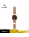 นาฬิกาข้อมือ PPC FONTAINEBLEAU PPC-ED03-RG-BR OVALE ROMAN CLASSIC DATE 23 MM,ROSEGOLD / BROWN