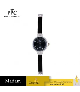 นาฬิกาข้อมือ PPC FONTAINEBLEAU PPC-ED04-BK CANNES GLITTER 23 MM,BLACK