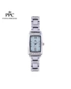 นาฬิกาข้อมือ PPC FONTAINEBLEAU PPC-ED05-LCY DORÉE GLIMMER DATE 20.5 MM,LIGHT CYAN