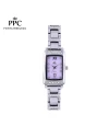นาฬิกาข้อมือ PPC FONTAINEBLEAU PPC-ED05-LIC DORÉE GLIMMER DATE 20.5 MM,LILAC