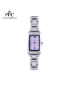 นาฬิกาข้อมือ PPC FONTAINEBLEAU PPC-ED05-LIC DORÉE GLIMMER DATE 20.5 MM,LILAC