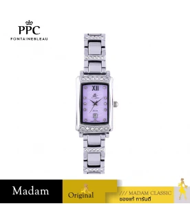 นาฬิกาข้อมือ PPC FONTAINEBLEAU PPC-ED05-LIC DORÉE GLIMMER DATE 20.5 MM,LILAC