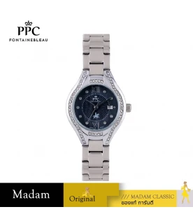 นาฬิกาข้อมือ PPC FONTAINEBLEAU PPC-ED06-BK CANNES VALLORA DATE 30 MM,BLACK