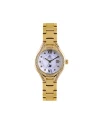 นาฬิกาข้อมือ PPC FONTAINEBLEAU PPC-ED06-GD-WE CANNES VALLORA DATE 30 MM,GOLD / WHITE