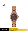 นาฬิกาข้อมือ PPC FONTAINEBLEAU PPC-ED06-RG-BR CANNES VALLORA DATE 30 MM,ROSEGOLD / BROWN